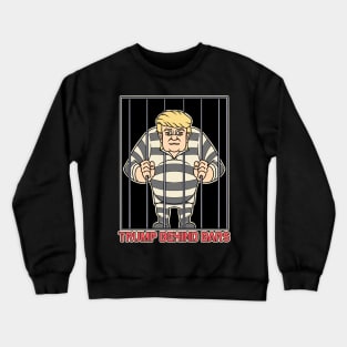 Trump Behind Bars Crewneck Sweatshirt